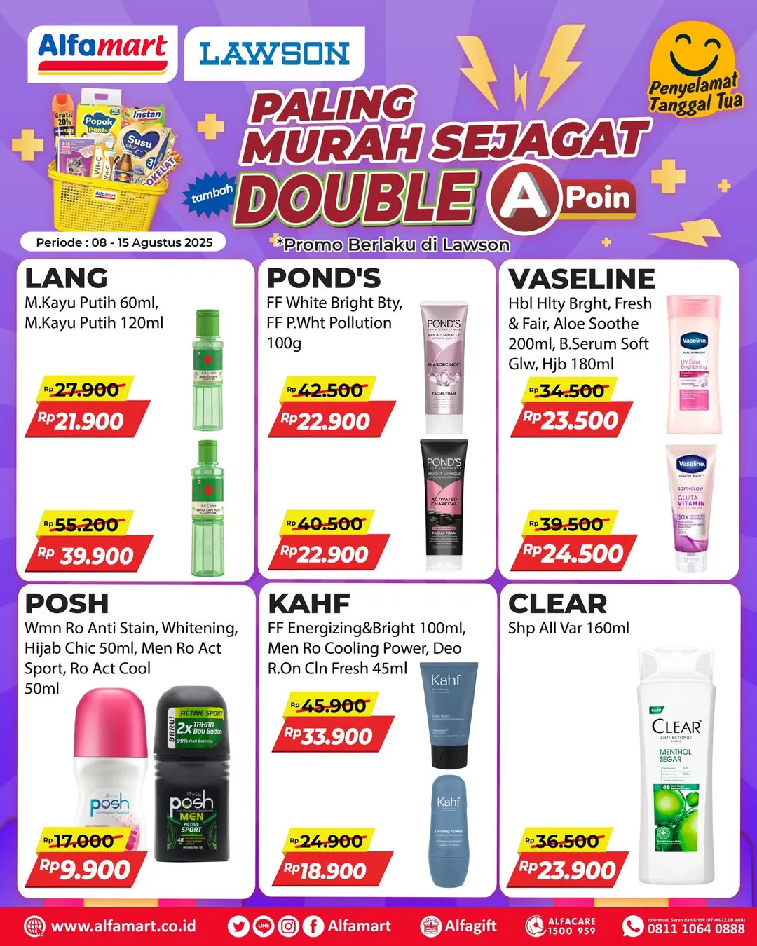 Promo Alfamart Paling Murah Sejagat Periode 8-15 Agustus 2025