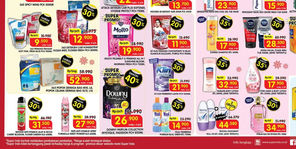 Harga Promo Superindo Hari Ini 28 Desember 2022, Diskon Jelang Akhir Tahun