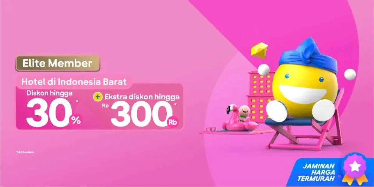Promo Hotel di Indonesia Bagian Barat dengan Diskon 30%, Pesan Tiket.com Sekarang! 