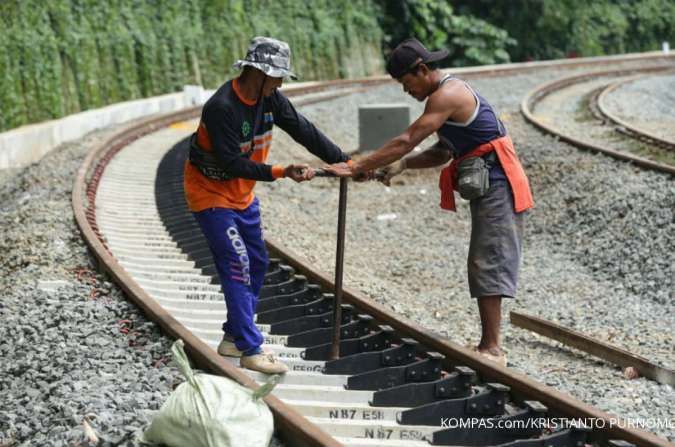Pekan Ini, Jalur Ganda KA Bogor-Sukabumi Beroperasi 