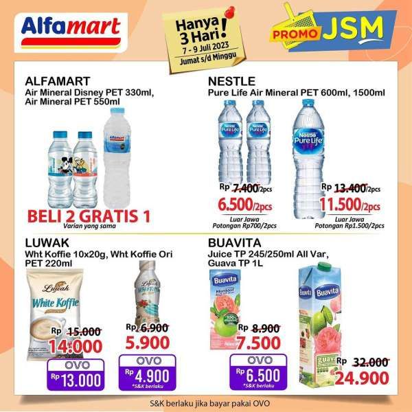 Katalog Promo JSM Alfamart Terbaru 7-9 Juli 2023