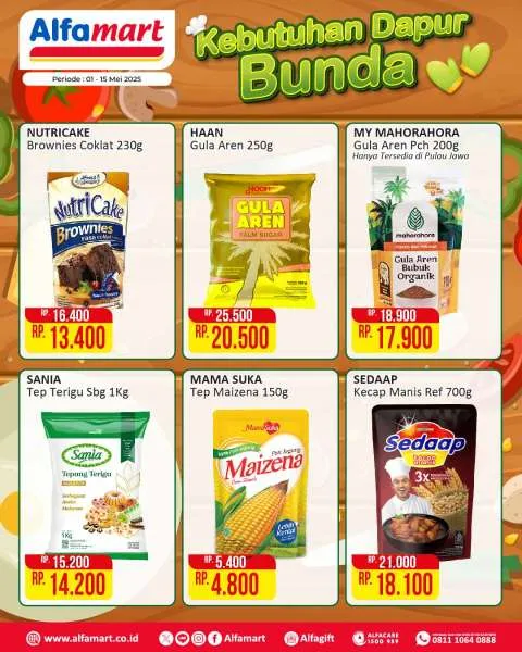Promo Alfamart Kebutuhan Dapur Periode 1-15 Mei 2025