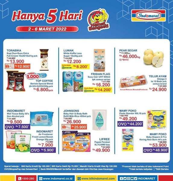 Promo JSM Indomaret Terbaru di 2-6 Maret 2022.