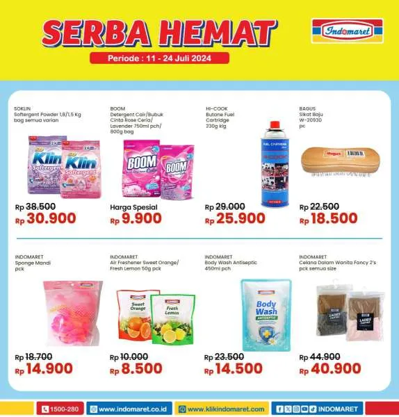 Promo Indomaret Super Hemat Periode 11-24 Juli 2024