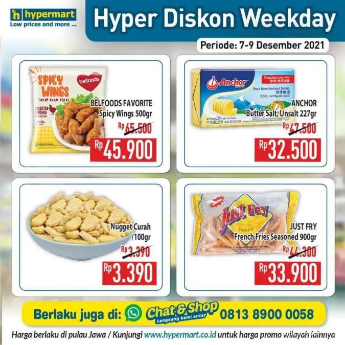 Promo Hypermart Hyper Diskon Weekday 7-9 Desember 2021