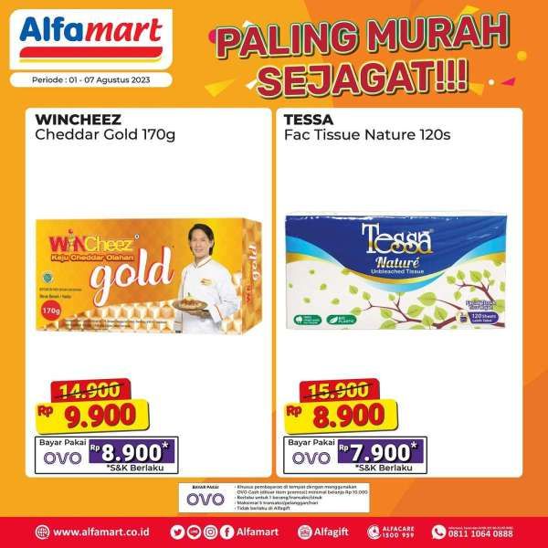 Katalog Harga Promo Alfamart Terbaru 1-7 Agustus 2023