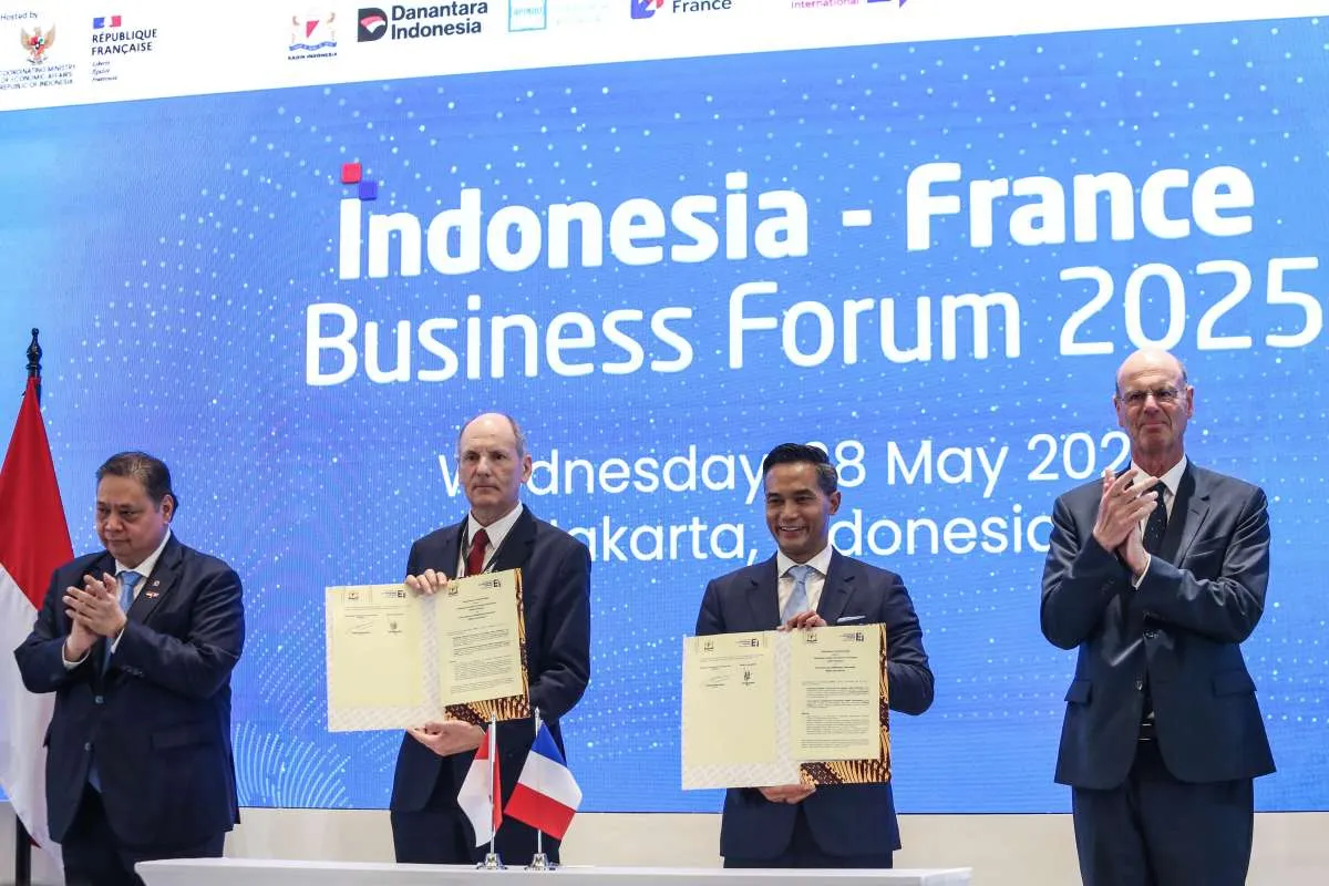 Indonesia-Prancis Teken 26 Kerjasama Senilai US$ 11 Miliar