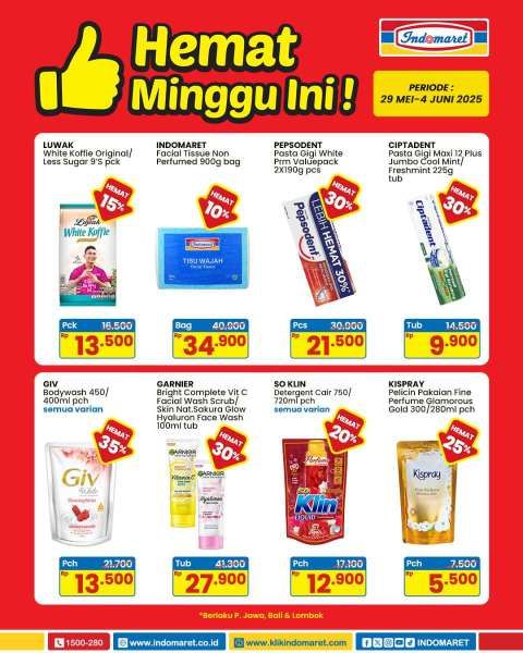 Promo Indomaret 29 Mei-4 Juni 2025 Hemat Minggu Ini
