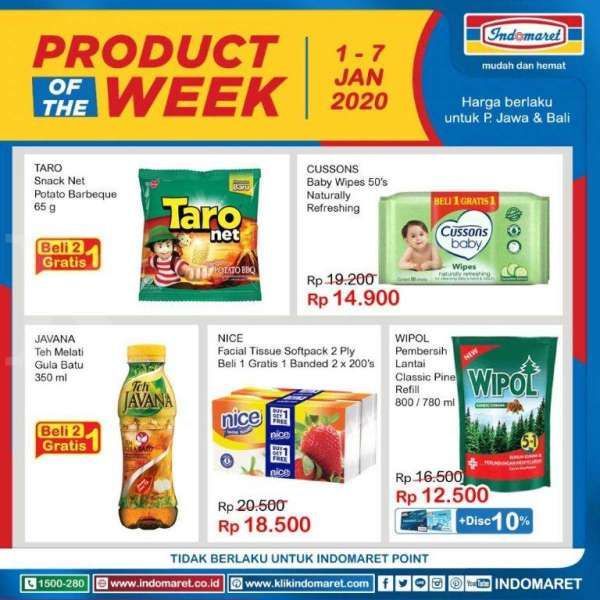 Promo Indomaret PTW 1-7 Januari