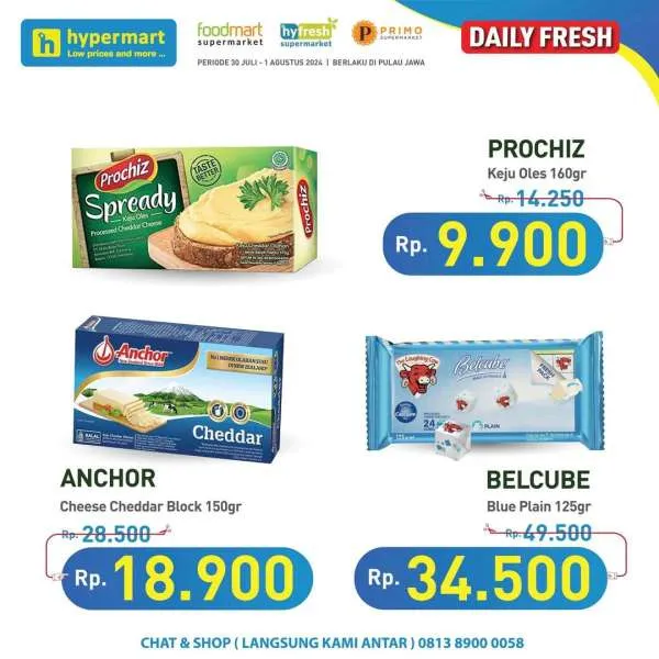 Promo Hypermart Hyper Diskon Weekday Periode 30 Juli-1 Agustus 2024