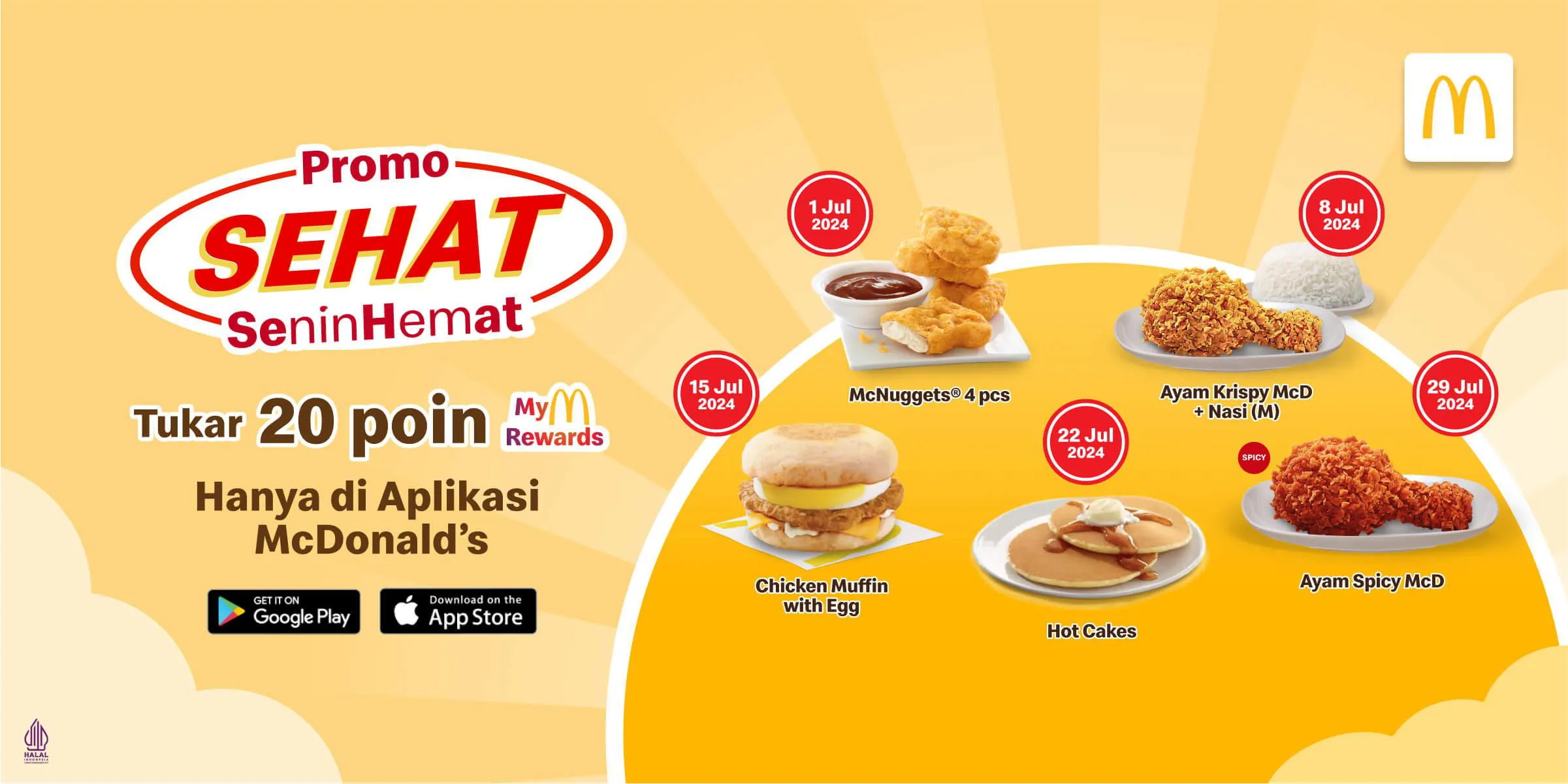 McD SeHat Senin Hemat