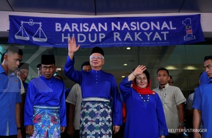 Usai kalah pemilu, mantan PM Malaysia Najib Razak dikabarkan menyepi ke Jakarta
