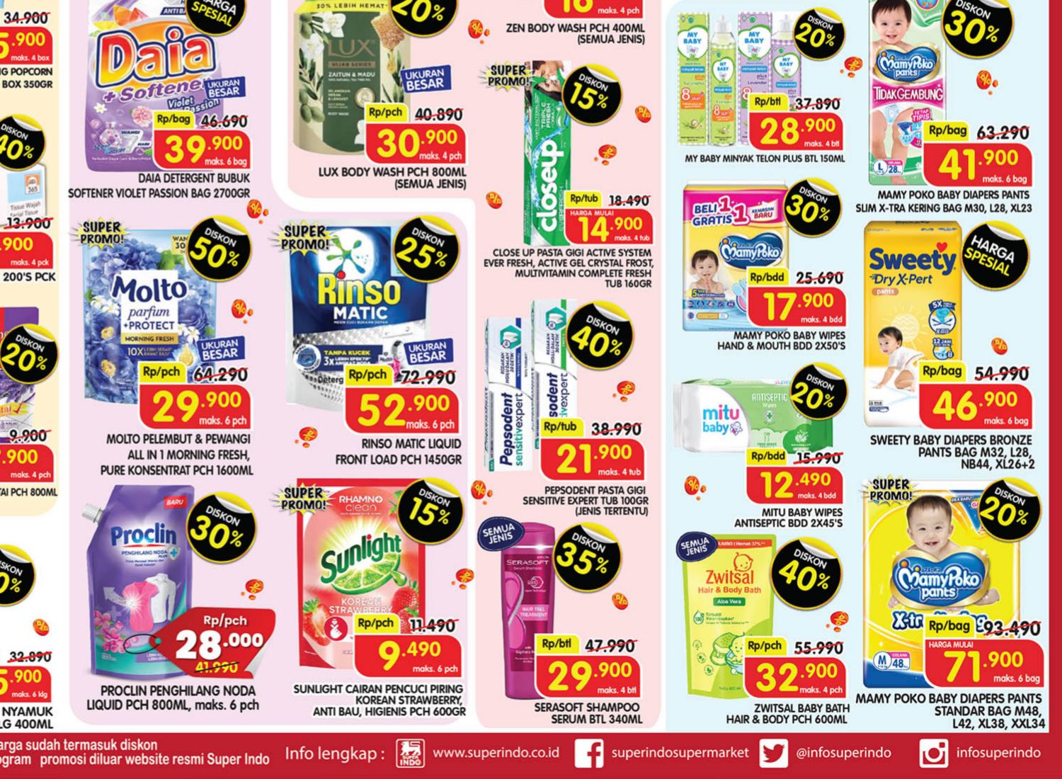 Promo Superindo Weekday Periode 1-2 Oktober 2025
