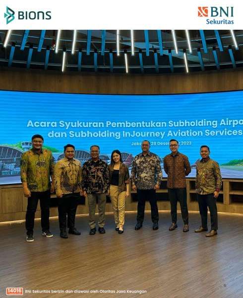 Dampingi InJourney Aviation Services,BNI Sekuritas Dukung Pariwisata Indonesia Tumbuh