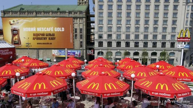 Laba McDonald's di kuartal dua turun 4,5%