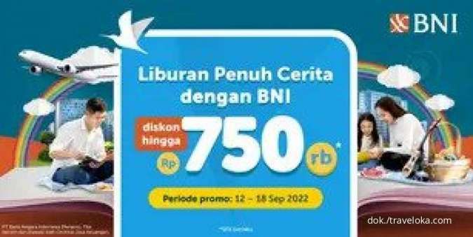 Promo Kartu Kredit BNI Visa Infinite, Diskon Tiket Pesawat & Hotel hingga Rp 750.000