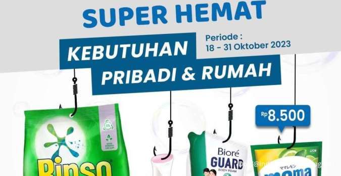 Promo Indomaret Super Hemat 23 Oktober 2023, Harga Lebih Murah Sampai Akhir Bulan!