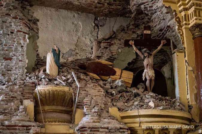 Filipina Berduka, Gempa Magnitudo 6,9 Guncang Cebu dan Tewaskan Puluhan Warga