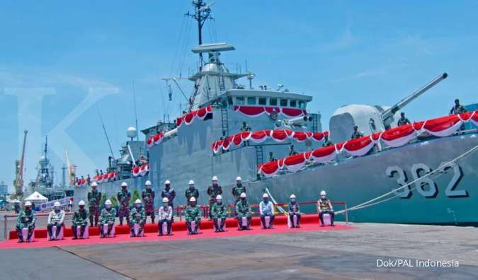 TNI AL kerahkan KRI hingga kapal selam saat latihan dengan Prancis di Selat Sunda 