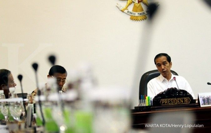Jokowi sentil dua menteri soal kerjasama