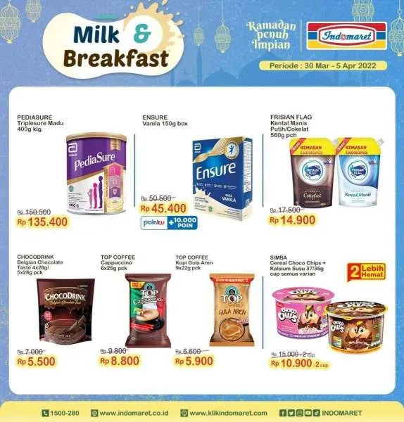 Promo Indomaret Super Hemat Periode 30 Maret-5 April 2022