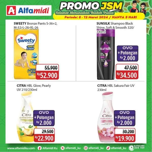 Promo JSM Alfamidi Hanya 5 Hari Periode 8-12 Maret 2024