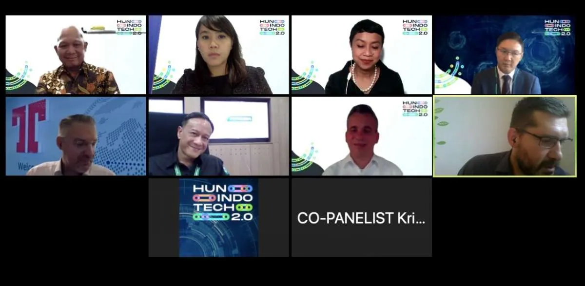 Pebisnis teknologi Hongaria dan RI berdiskusi di Forum Bisnis Virtual HunIndoTech 2.0