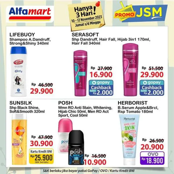 Katalog Promo JSM Alfamart Terbaru 10-12 November 2023