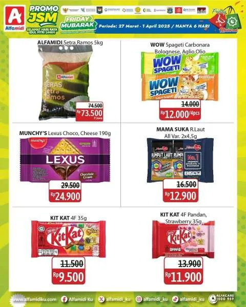 Promo JSM Alfamidi Periode 27 Maret-1 April 2025