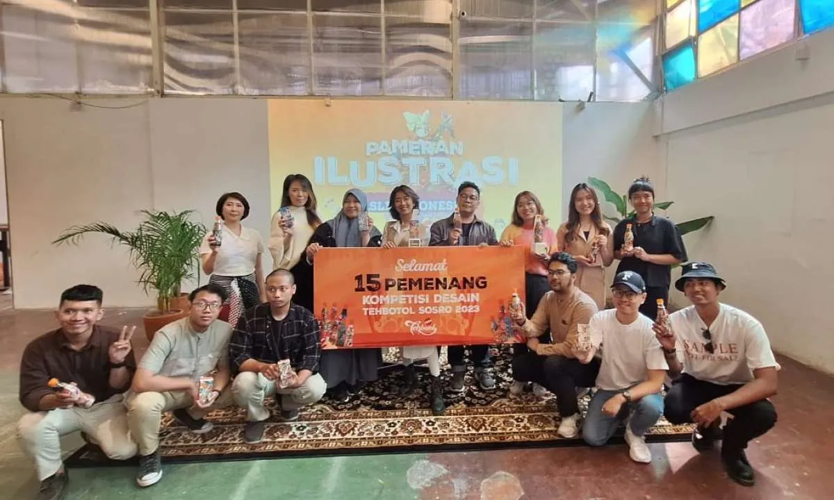 TehBotol Sosro Gelar Pameran Ilustrator & Luncurkan Kemasan Edisi Khusus