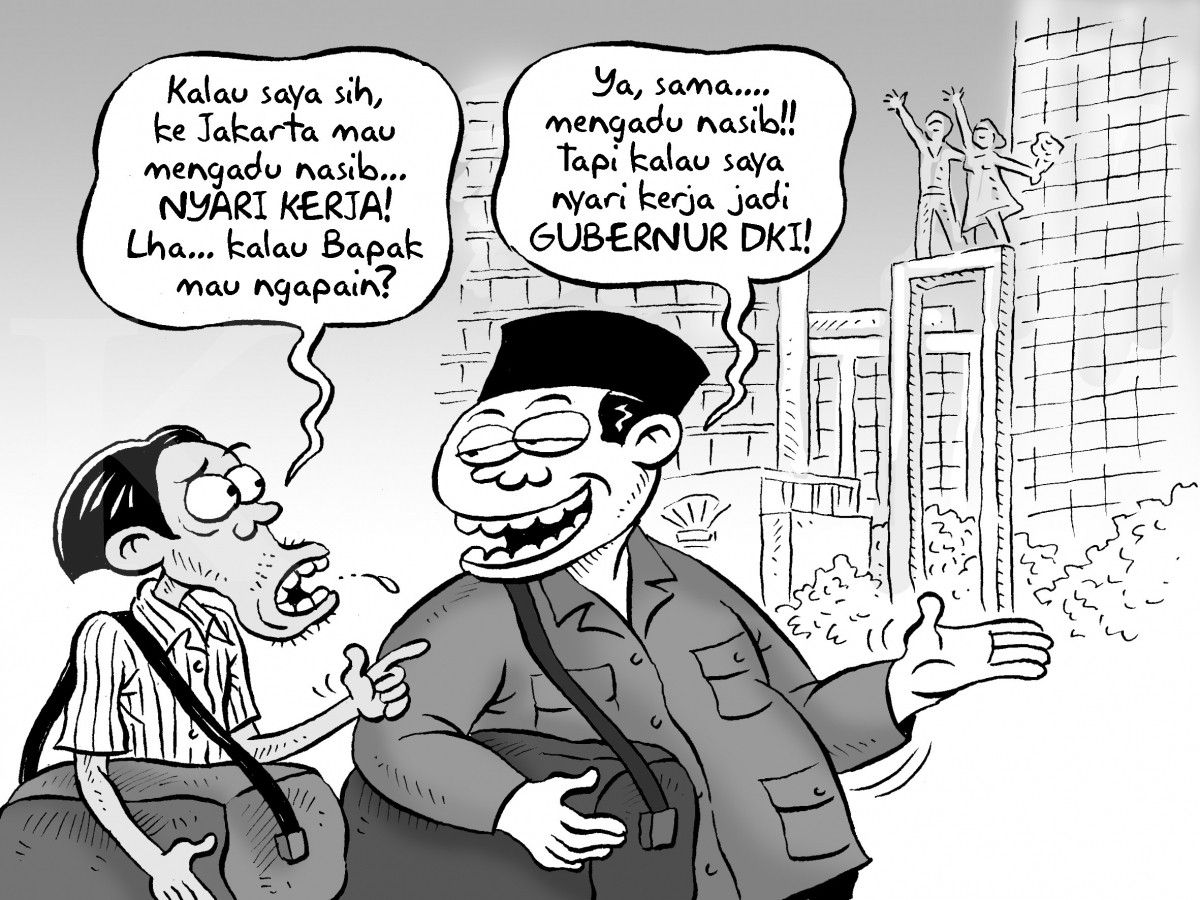 Berebut Jadi Gubernur DKI