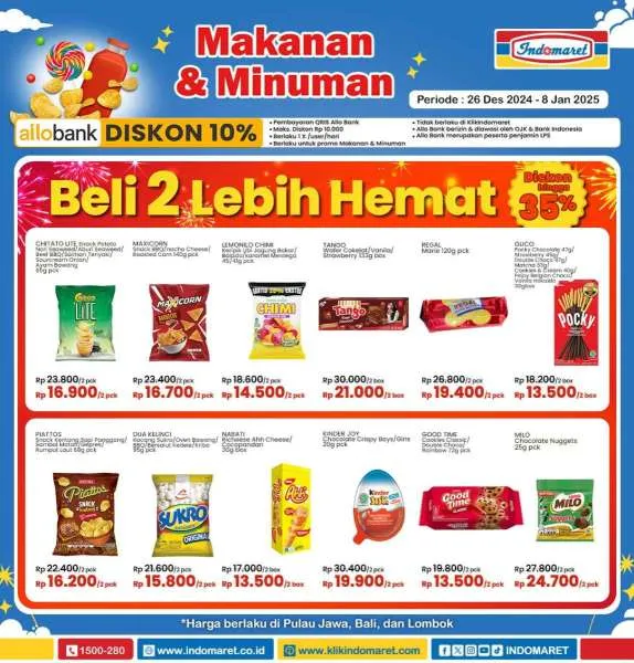 Promo Indomaret Super Hemat Periode 26 Desember 2024-8 Januari 2025