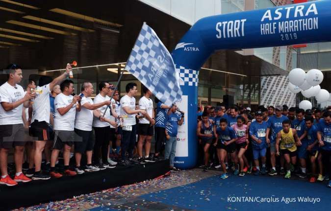 Astra Half Marathon ajak 4.000 pelari mengurangi pemakaian plastik
