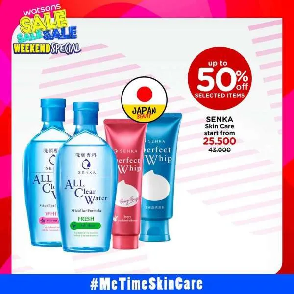 Promo Watsons Weekend Special Periode 7-10 April 2022