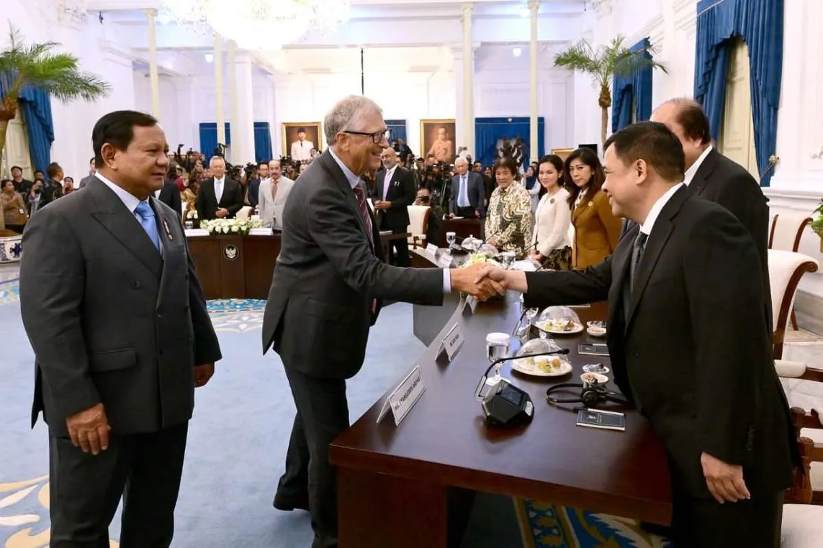 Beberapa Pengusaha Dampingi Pertemuan Prabowo dan Bill Gates, Apa yang Dibicarakan? 
