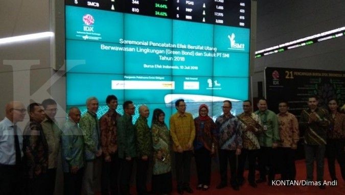 Penerbitan green bond masih cenderung minim di Indonesia