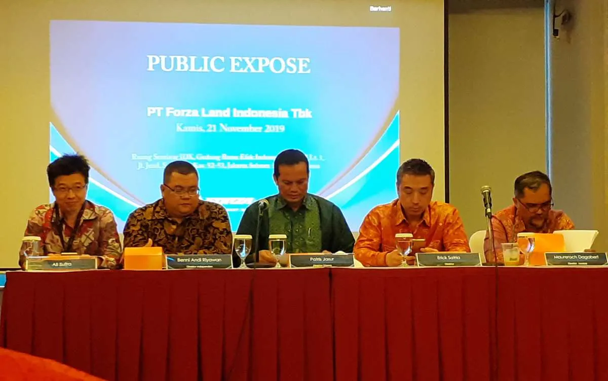 Hadapi PKPU, Forza Land (FORZ) kebut penyelesaian proyek-proyek ini