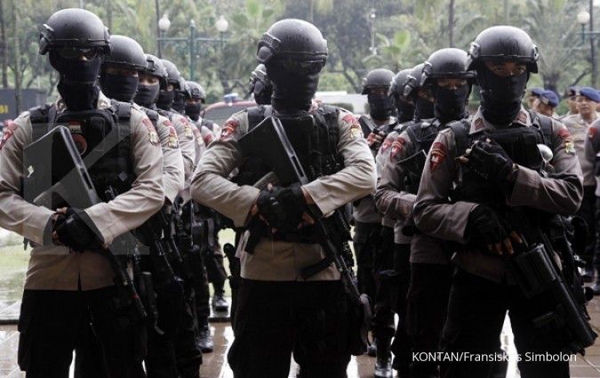 Malam tahun baru, kepolisian jaga empat titik keramaian di Jakarta