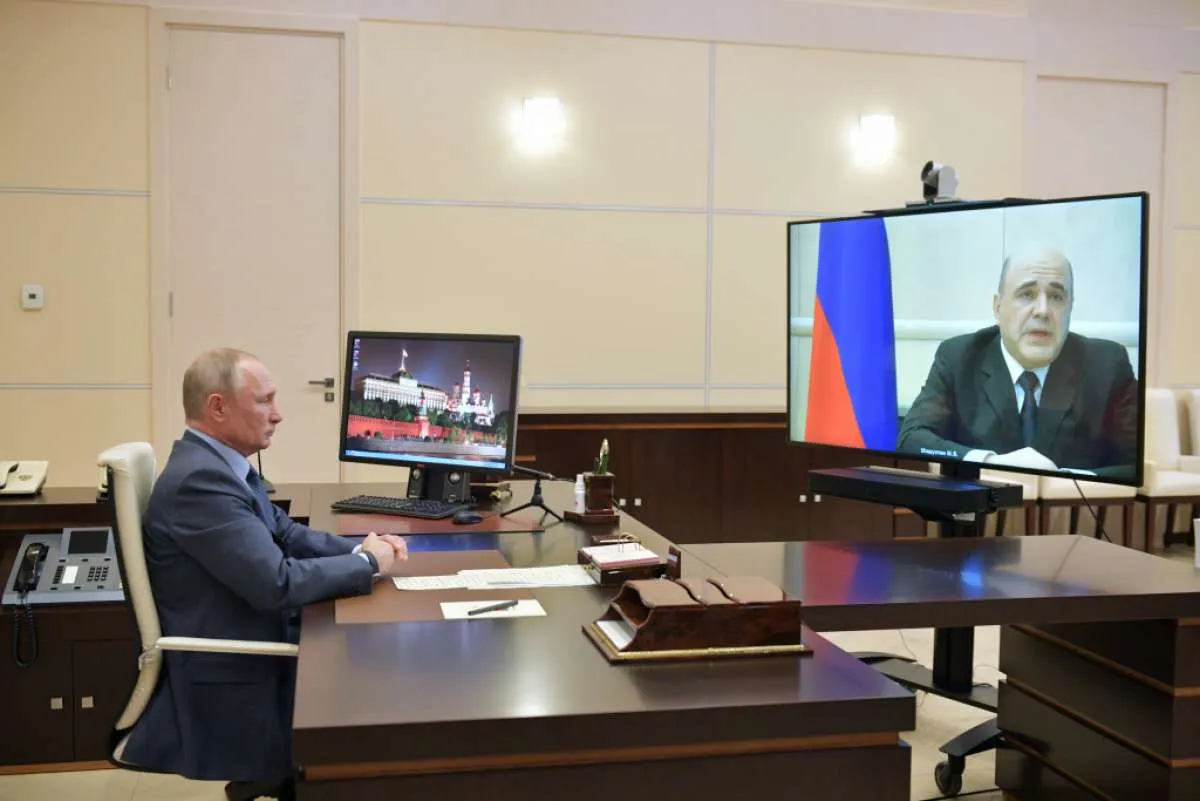 Menyusul Mishustin, dua menteri di pemerintahan Putin positif corona (covid-19)