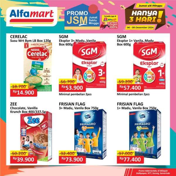 Promo JSM Alfamart Weekend 6-8 Desember 2024