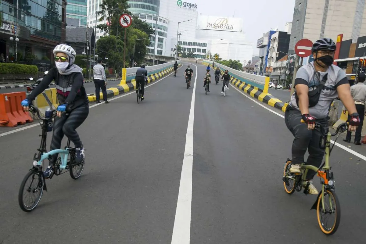 Car Free Day tetap digelar di 32 titik di Jakarta, ini lokasinya