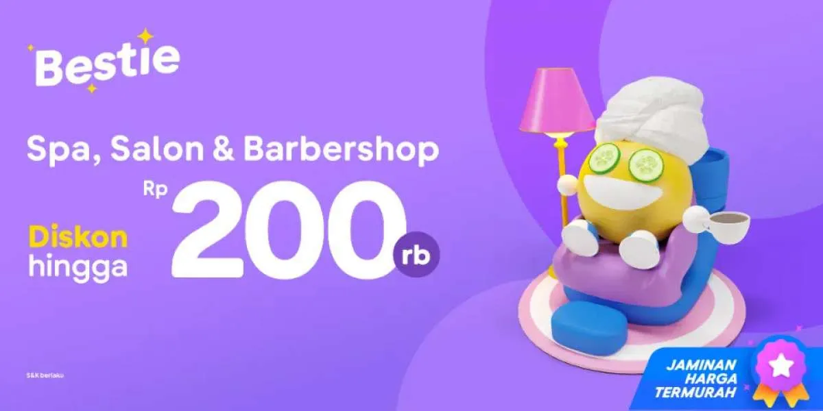 Promo Spa dan Kecantikan di Tiket.com, Diskon s/d Rp 200.000 hingga Akhir Februari!