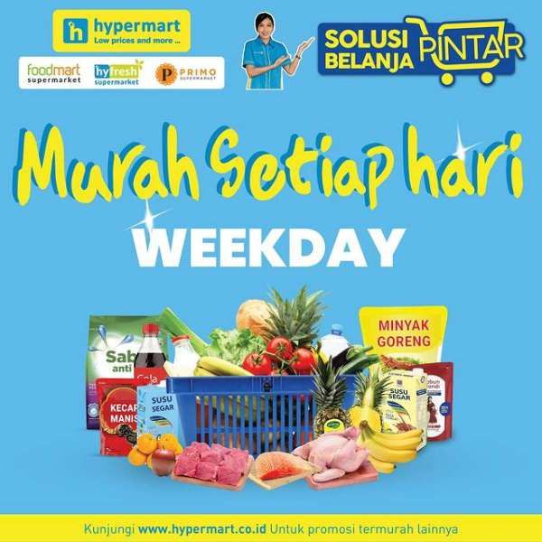 Katalog Promo Hypermart Hyper Diskon Weekday, Periode 13-15 Juni 2023