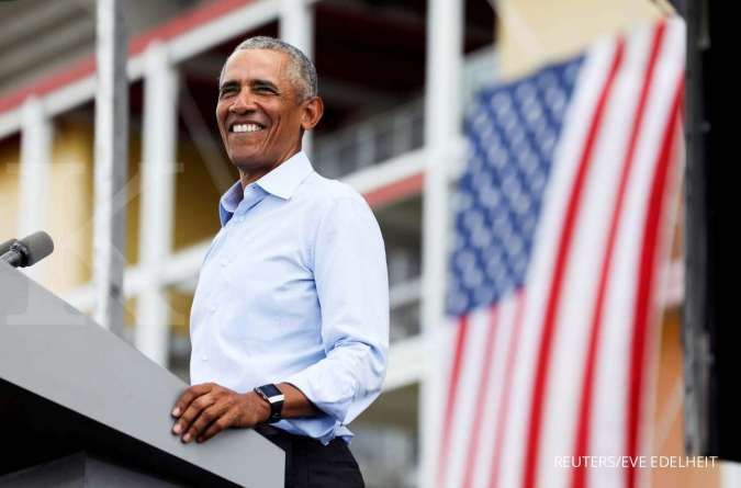 Mantan Presiden AS Obama membeli saham di bisnis NBA Afrika