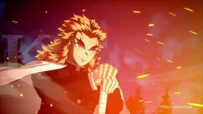 Kyojuro Rengoku jadi karakter yang bisa dimainkan lewat game terbaru Demon Slayer