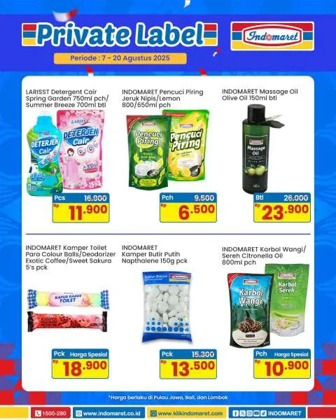 Promo Indomaret Super Hemat Periode 7-20 Agustus 2025