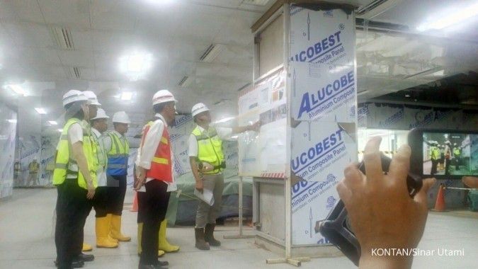Ini progres terkini pengerjaan proyek MRT Jakarta