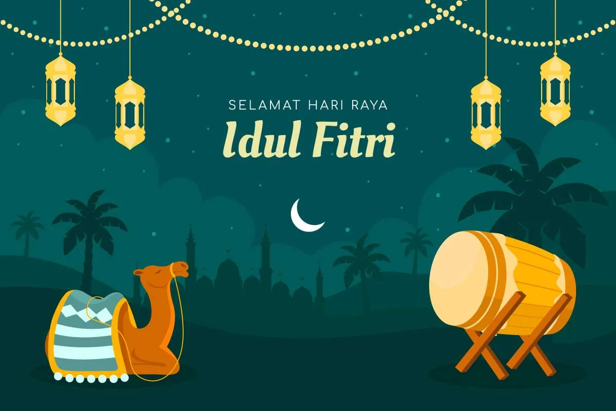 Idul Fitri 2023 Segera Tiba, Ini Contoh Ucapan, Twibbon & Link Download Kartu Lebaran