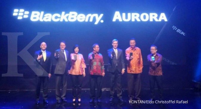BlackBerry bidik jual 1 juta ponsel Aurora