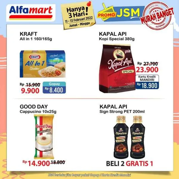 Promo JSM Alfamart 11-13 Februari 2022